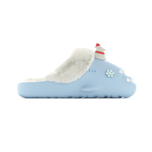 Sharkicks Pro - Hiver, Bonhomme de Neige, Talon Ouvert